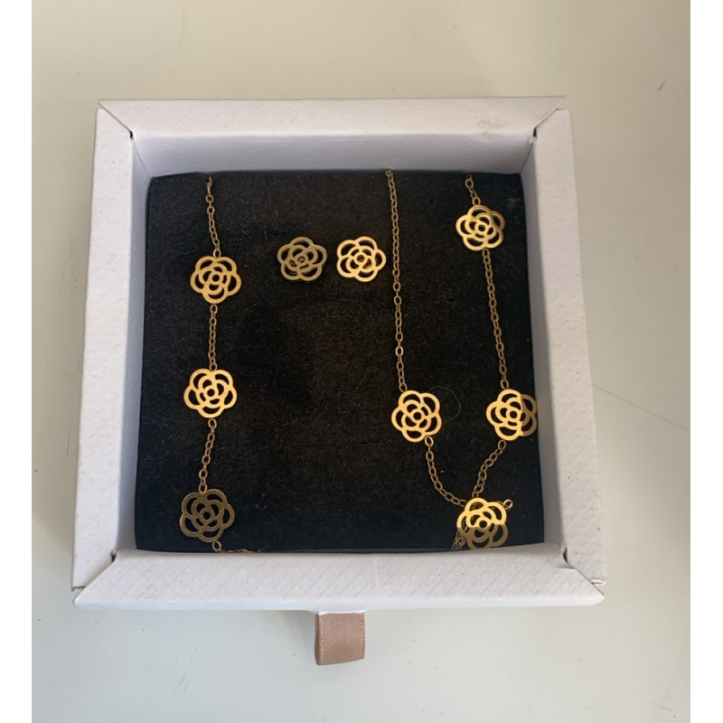 Conjunto de Colares e Brincos
