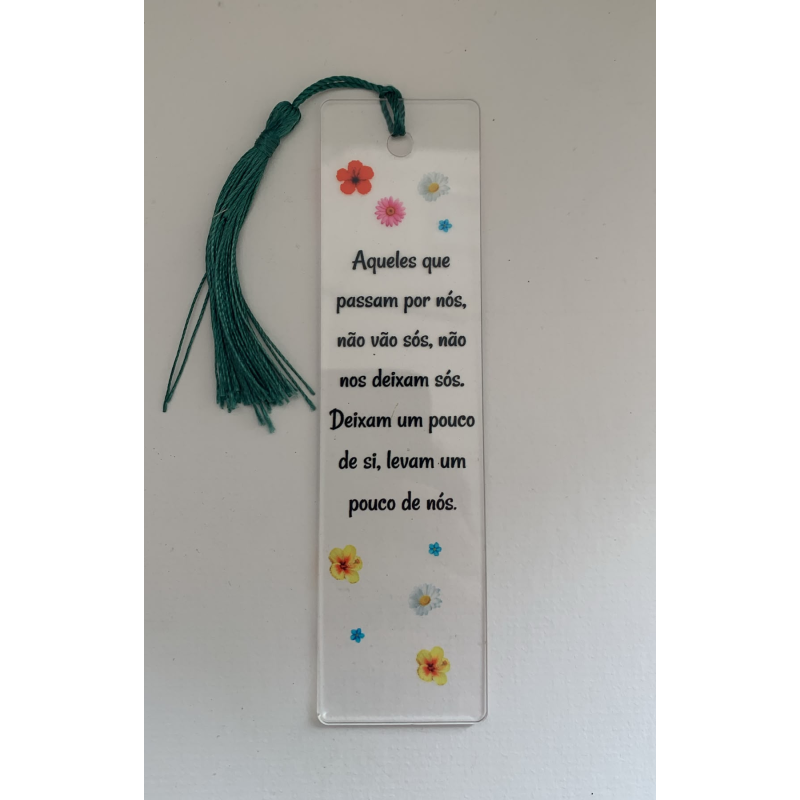Marcador de Livros Transparente