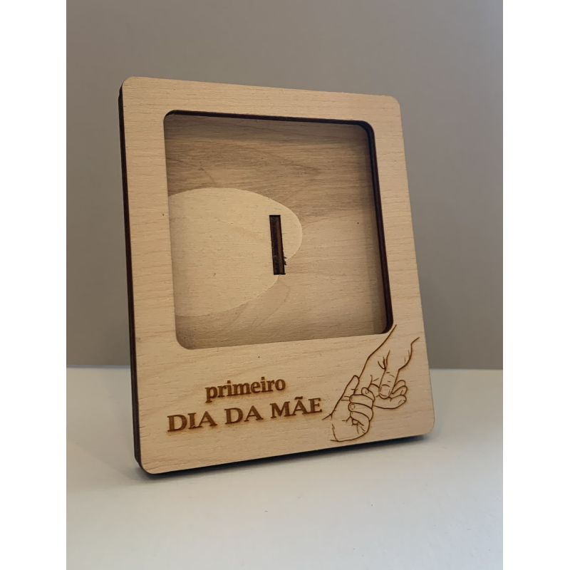 Moldura de Madeira para Mãe