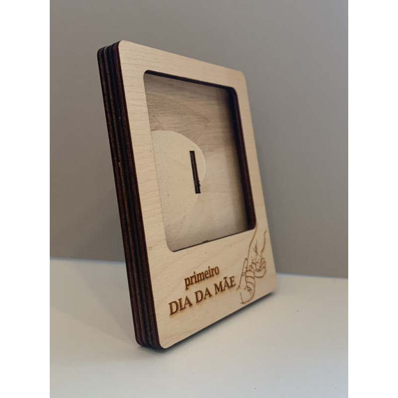Moldura de Madeira para Mãe