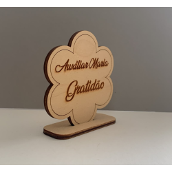 Placa de Gratidão